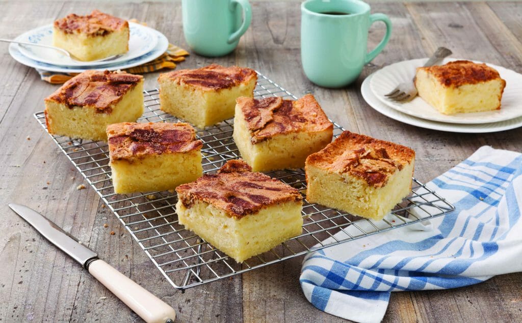 Squares Of Coffee Cake