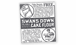 Swans Down Cake Flour Newspaper Clipping
