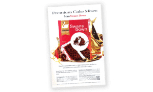Swans Down Cake Flour Magazine Clipping