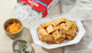 Herbed Cheese Straws Made With Cake Flour