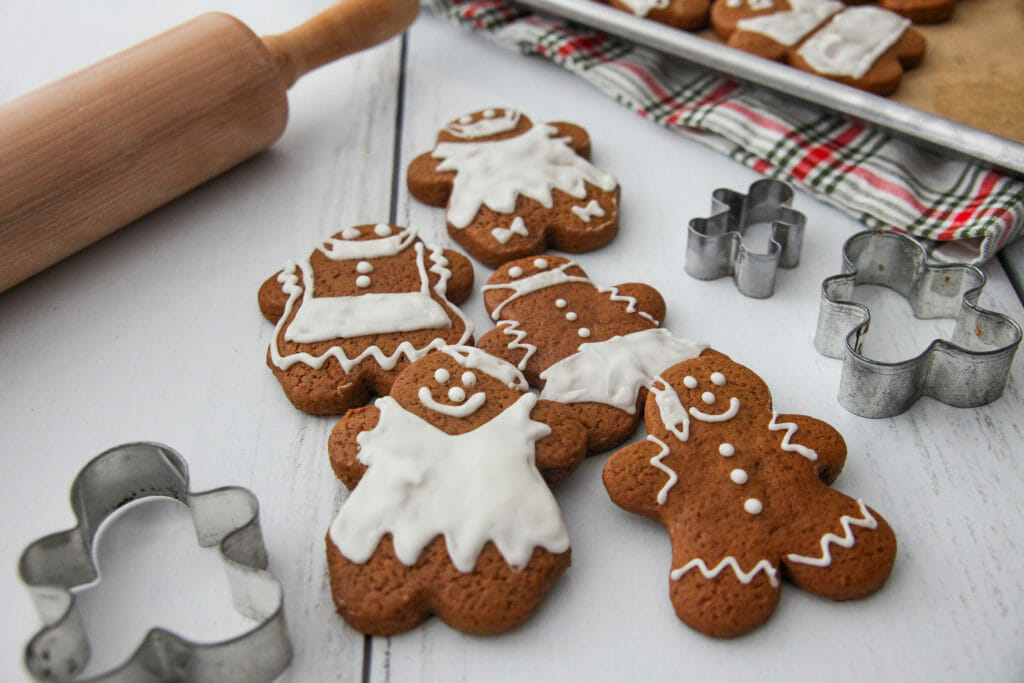 Gingerbread Cookies Made With Cake Flour
