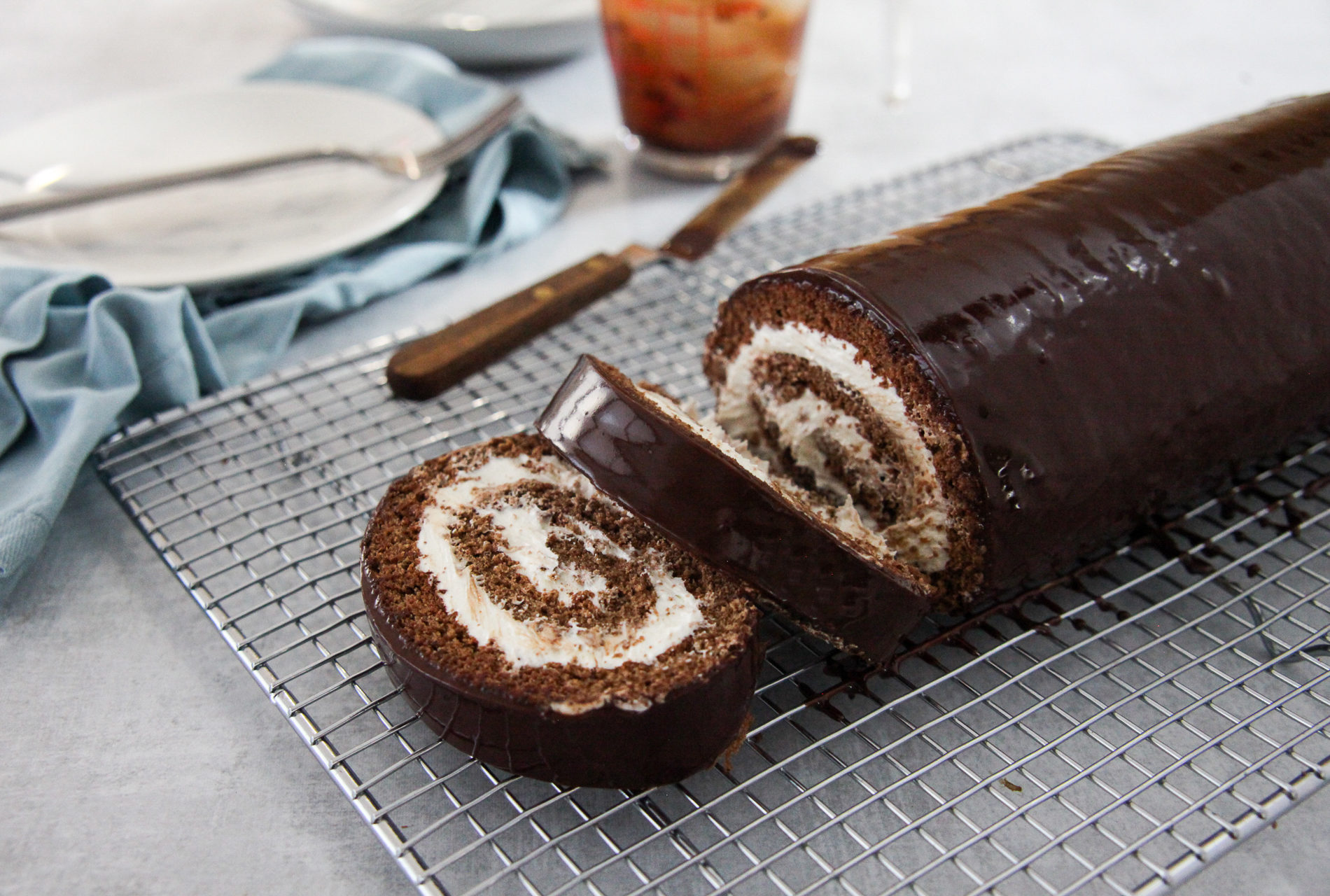 Swiss Roll Made With Cake Flour