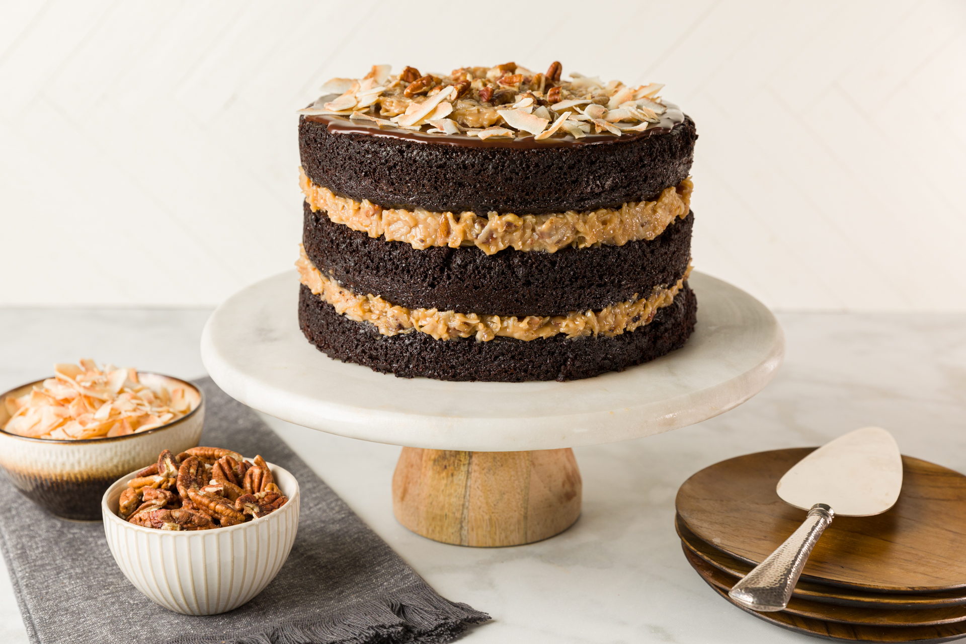 Mamaw's Famous German Chocolate Cake & Frosting - Southern Discourse