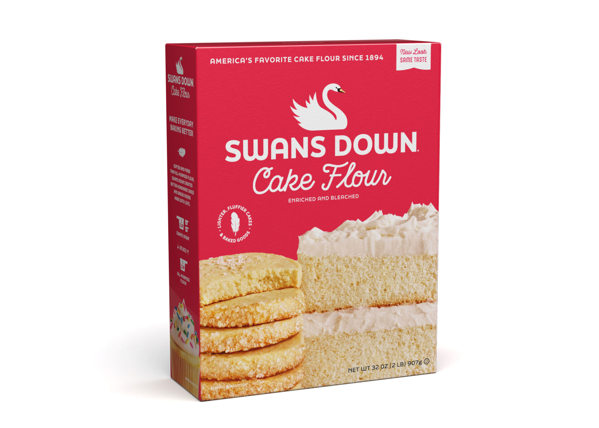 Swans Down Cake box no shadow